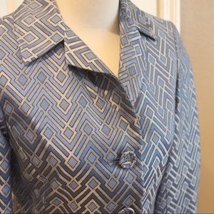 Nine West Print Blazer